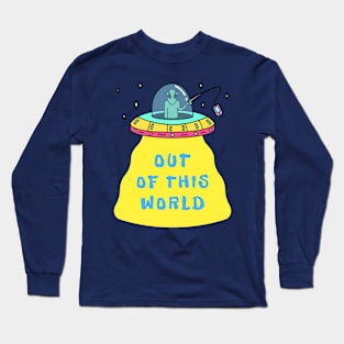 Out of this world Space alien stars Long Sleeve T-Shirt